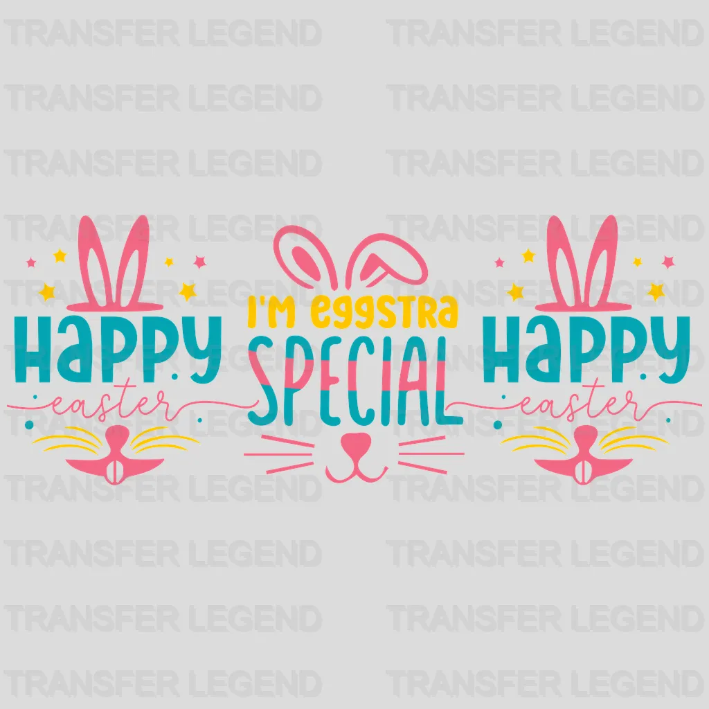 I'm Eggstra Special Easter UV DTF Transfer Cup Wrap UV DTF Sticker - transferlegend