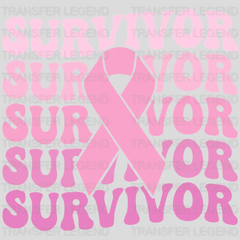 Survivor Cancer Support Design - DTF heat transfer - transferlegend