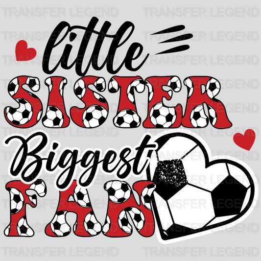 Little Sister Biggest Fan DTF Transfer - transferlegend