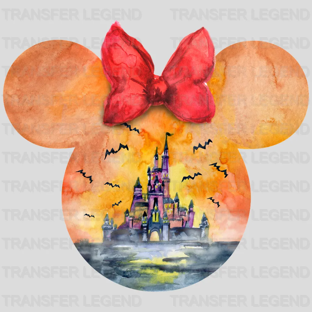 Castle Mouse And Mi Head Design - DTF heat transfer - transferlegend