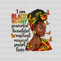 I Am Black History - BLM design DTF heat transfer - transferlegend