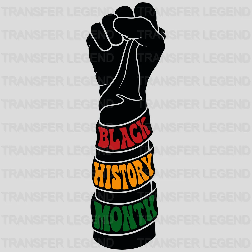 Black History Month - BLM design DTF heat transfer - transferlegend