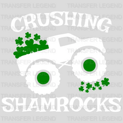 Crushing Shamrocks St. Patrick's Day Design - DTF heat transfer - transferlegend