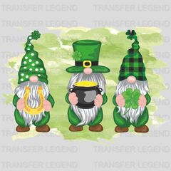 Gnomies St. Patrick's Day Design - DTF heat transfer - transferlegend