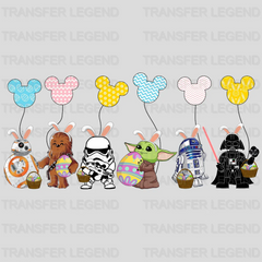 Easter Star Wars Bunny Ears  Design- DTF heat transfer - transferlegend