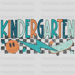 Kindergarten Graffiti 100 Days School Design - DTF heat transfer - transferlegend