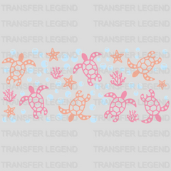 Sea Turtles UV DTF Transfer Cup Wrap UV DTF Sticker - transferlegend