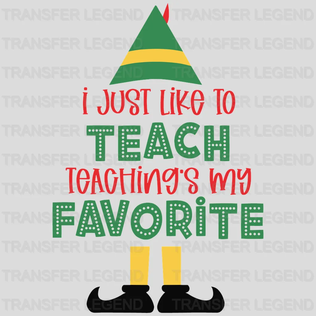 I Just Like The Teach 100 Days School Design - DTF heat transfer - transferlegend