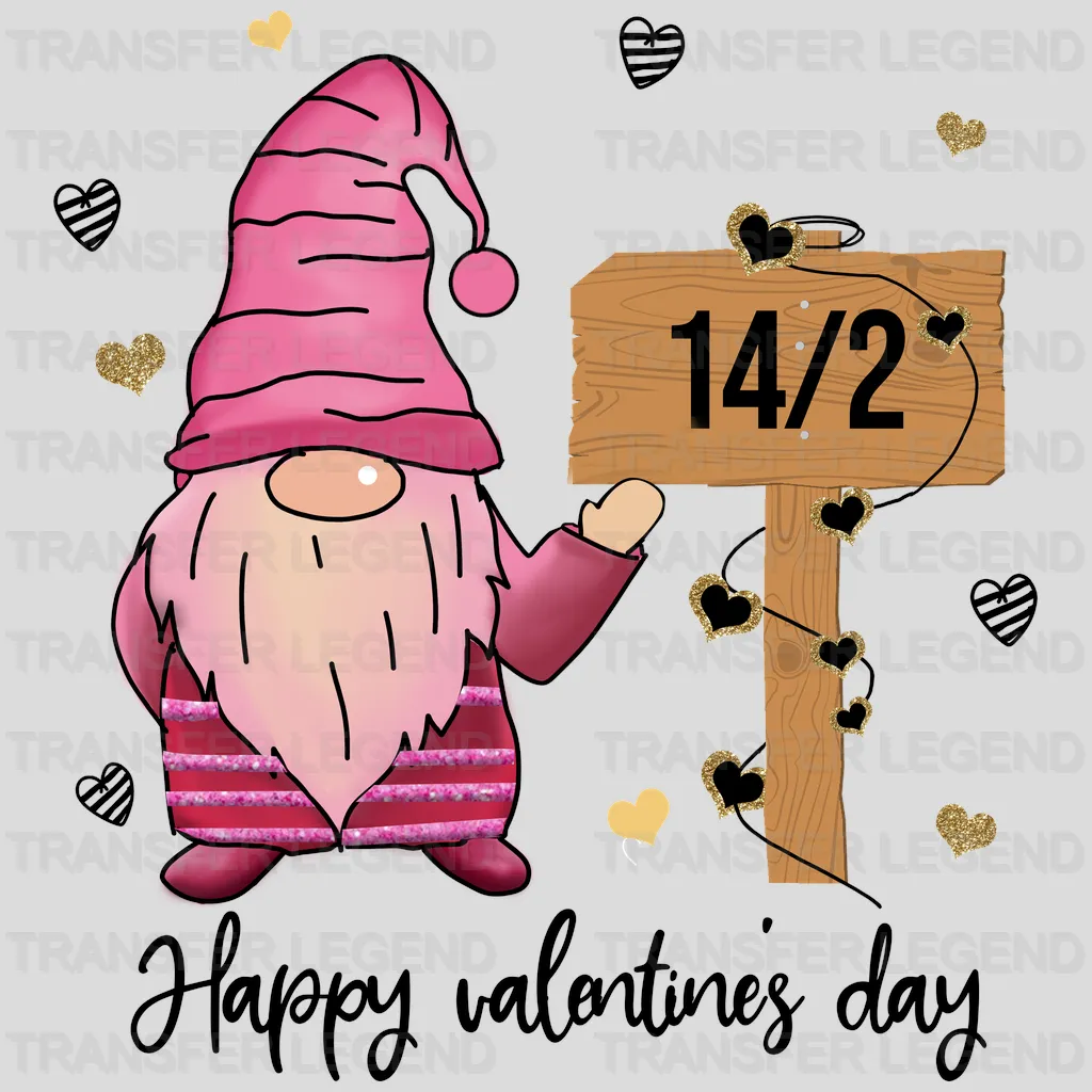 14/2 HAPPY VALENTINES DAY - DTF heat transfer - transferlegend