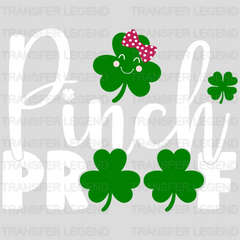 Pinch Proof St. Patrick's Day Design - DTF heat transfer - transferlegend