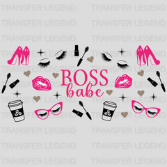 Boss Babe UV DTF Transfer Cup Wrap UV DTF Sticker - transferlegend