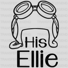 His Ellie Her Carl Design - DTF heat transfer - transferlegend