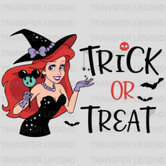 Disney Princess Trick Or Treat Design - DTF heat transfer - transferlegend