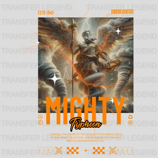 Mighty Typhoon Streetwear Design - DTF Heat Transfer - transferlegend