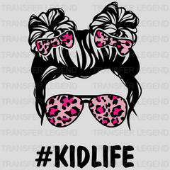 MomLife KidLife Leopard - Baby and Mama - Family Matching -  Design - DTF heat transfer - transferlegend