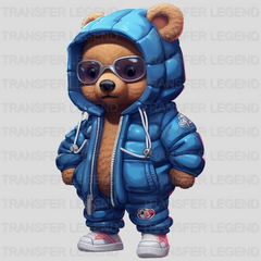 I Go Snowing Teddy Design - DTF Heat Transfer - transferlegend