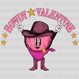 HOWDY VALENTINE YALL - DTF heat transfer - transferlegend