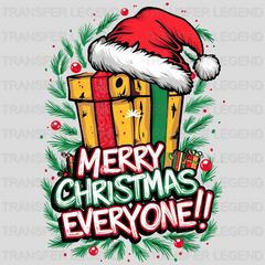 Wishing Everyone Christmas design - DTF Heat Transfer - transferlegend