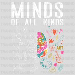 Mind Of All Kinds Design - DTF heat transfer - transferlegend