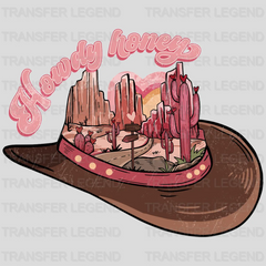 HOWDY HONEY TEXAS - DTF heat transfer - transferlegend