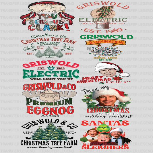 Christmas Premade Gang sheet-22X60 - transferlegend