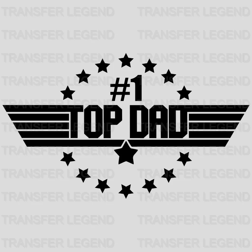 Top Dad Design - DTF heat transfer - transferlegend