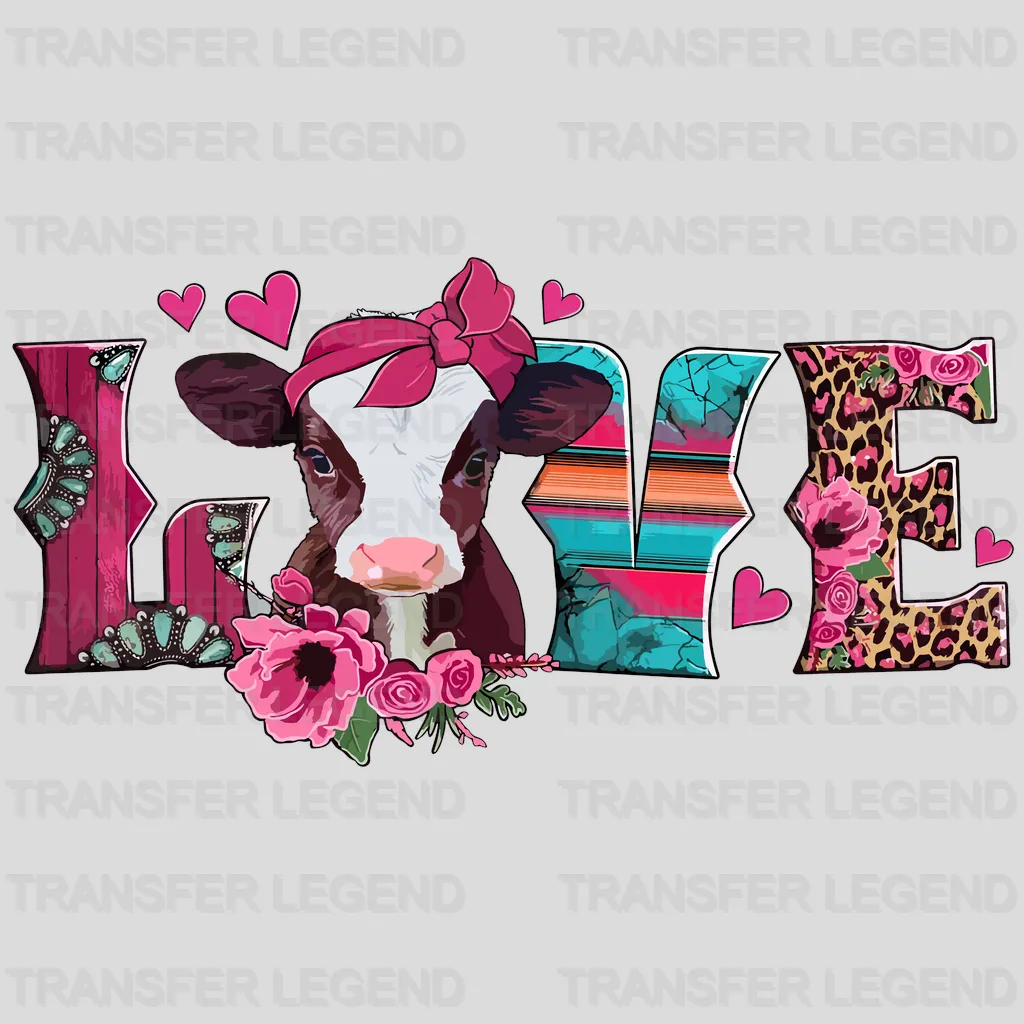 Love Valentine's Day Design - DTF heat transfer - transferlegend