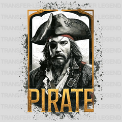 Captian James Pirate Design - DTF Heat Transfer - transferlegend