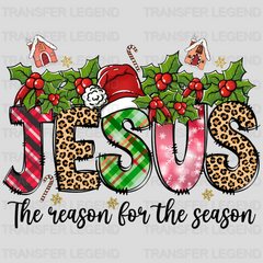 REASON FOR THE SEASON, Christmas Design - DTF heat transfer - transferlegend