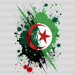 Algeria Flag Design - DTF Heat Transfer - transferlegend