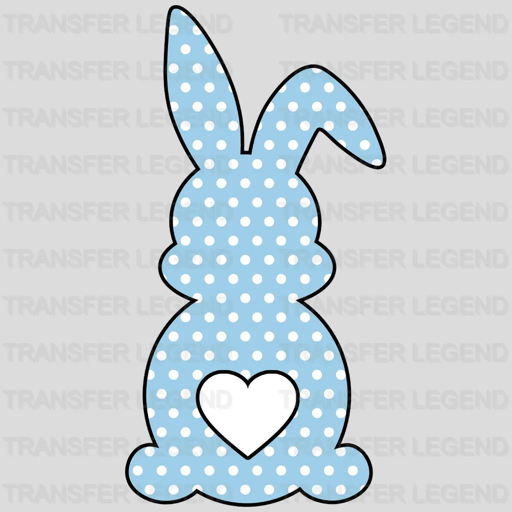 Bunny Easter Design - DTF heat transfer - transferlegend