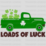 Loads Of Luck St. Patrick's Day Design - DTF heat transfer - transferlegend