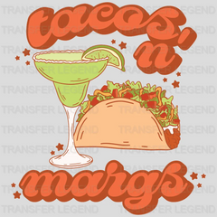 Tacos And Margs - Cinco De Mayo DTF heat transfer - transferlegend