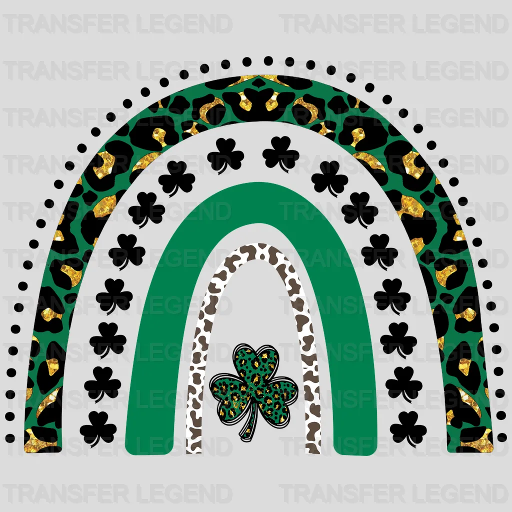 Rainbow St. Patrick's Day Design - DTF heat transfer - transferlegend