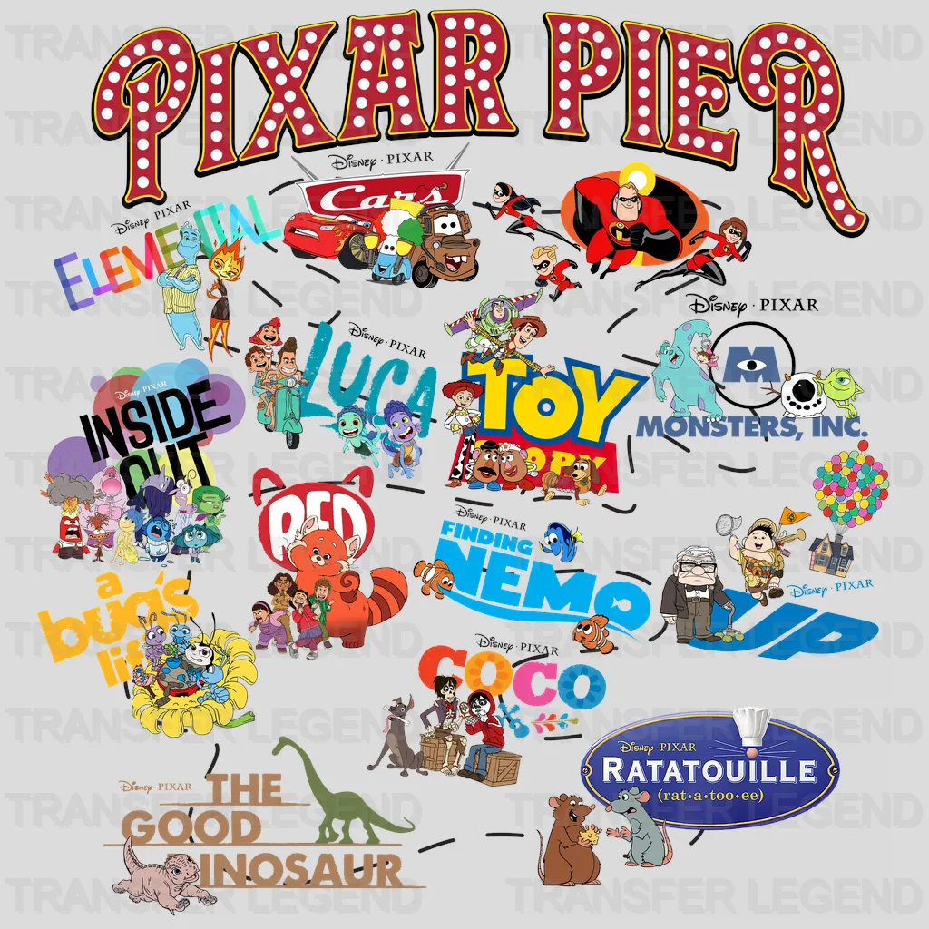 Toy Story   Disney Designs - DTF Heat Transfers