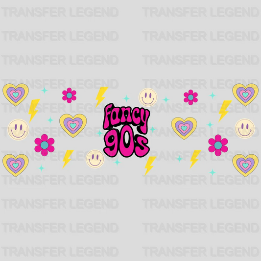 Fancy 90's UV DTF Transfer Cup Wrap UV DTF Sticker - transferlegend