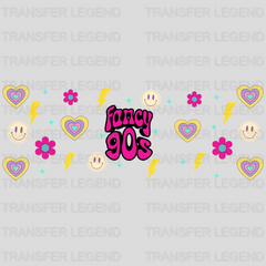 Fancy 90's UV DTF Transfer Cup Wrap UV DTF Sticker - transferlegend