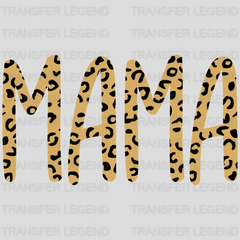 Mama Leopard Letters -  Mothers Day - Design - DTF heat transfer - transferlegend