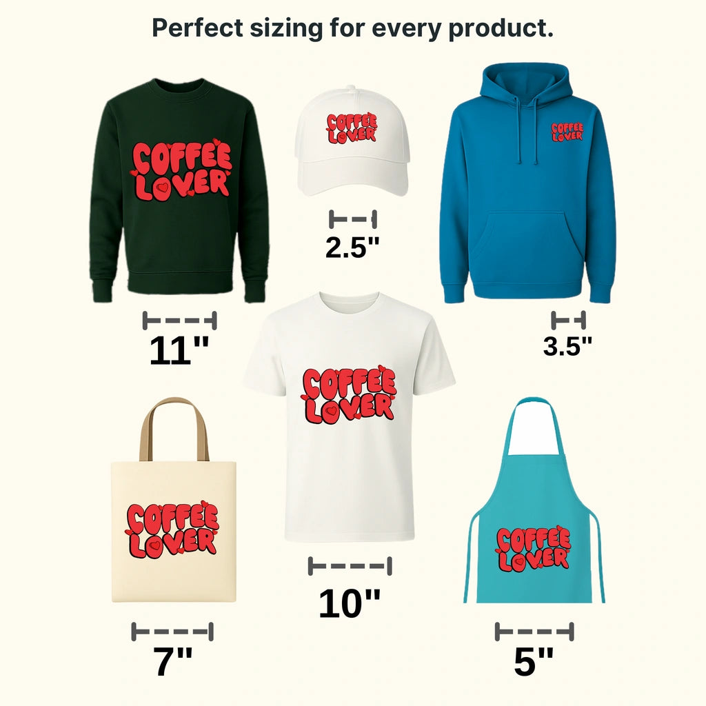 COFFEE LOVER - DTF heat transfer - transferlegend