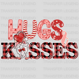 HUGS KISSES - DTF heat transfer - transferlegend