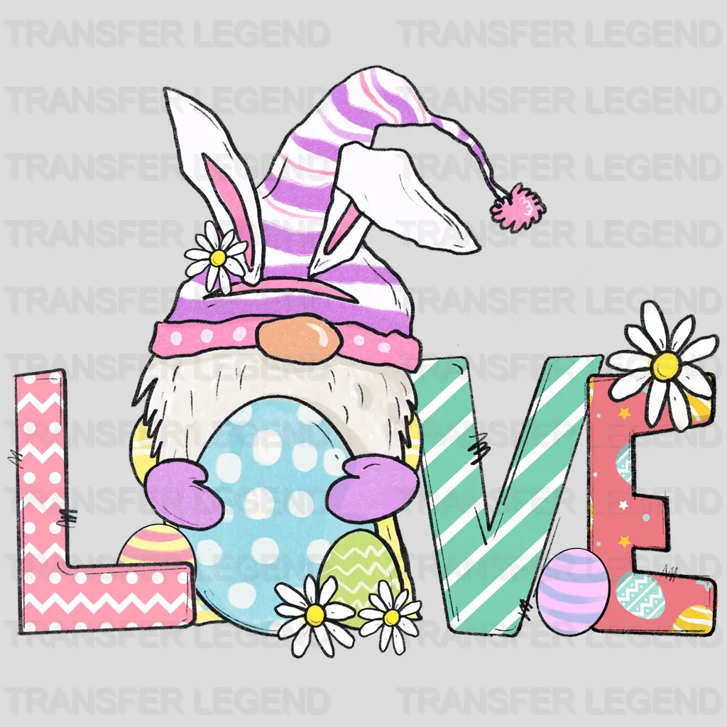 LOVE Easter Design - DTF heat transfer - transferlegend