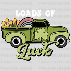 Loads Of Luck St. Patrick's Day Design - DTF heat transfer - transferlegend