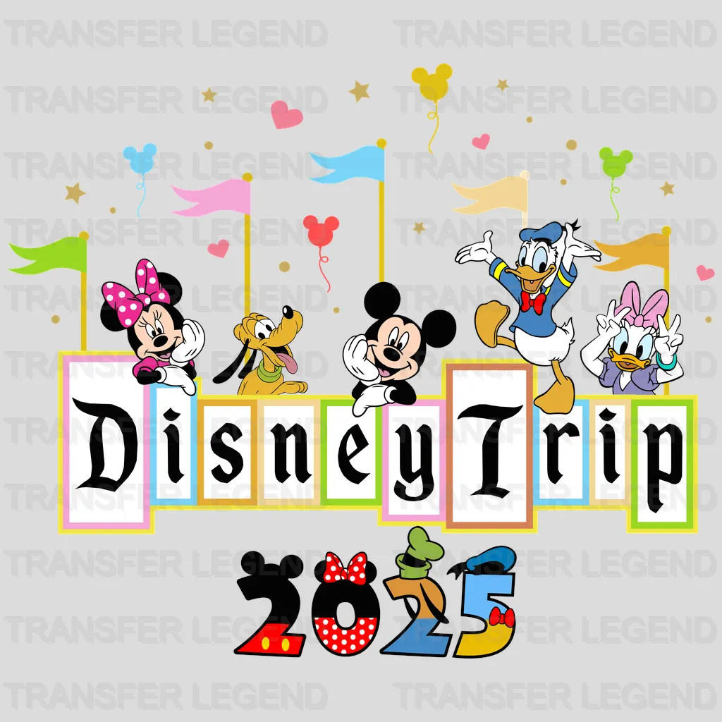 Family Show 2025 Cartoon Designs - DTF Heat Transfer - transferlegend