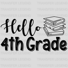 Hello 4th grade book design - DTF heat transfer - transferlegend