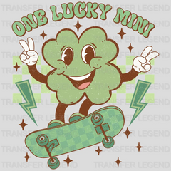 One Lucky Mini St. Patrick's Day Design - DTF heat transfer - transferlegend