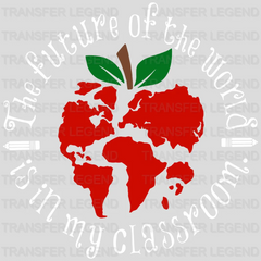 The Future Of The World 100 Days School Design - DTF heat transfer - transferlegend