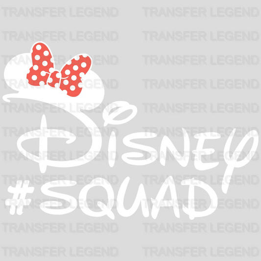 Squad Minnie Design - DTF heat transfer - transferlegend