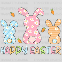 Happy Easter Bunny Design - DTF heat transfer - transferlegend