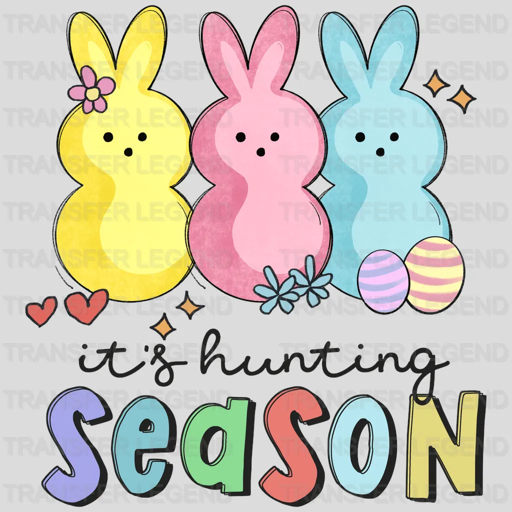 It's Hunting Season Easter Design - DTF heat transfer - transferlegend