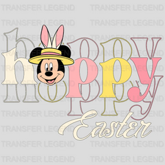 Happy Easter Mickey Bunny Ears Design- DTF heat transfer - transferlegend